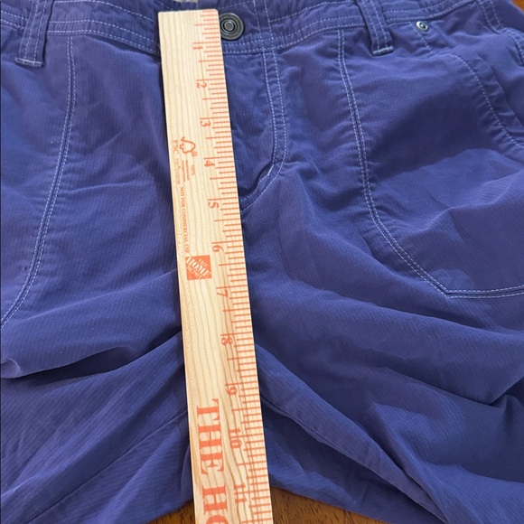 KÜHL Women's Kendra embroidered capri pants in purple size 10 - Picture 9 of 10